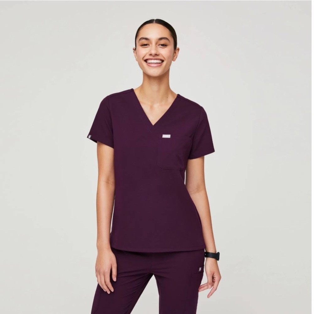 FIGS DEEP PURPLE CATARINA XS